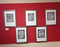 Linoleografie di Laura Rossi